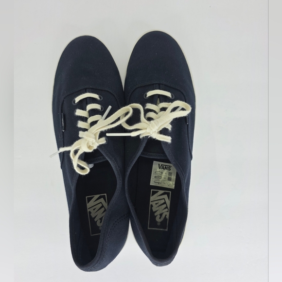 Vans Unisex Authentic Lo Pro Almond Toe Lace Up Sneakers Canvas Size W 10.5 M 9 - Picture 9 of 12